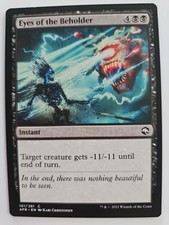 MTG Magic The Gathering Card Eyes of the Beholder Instant Black AFR Adventures 