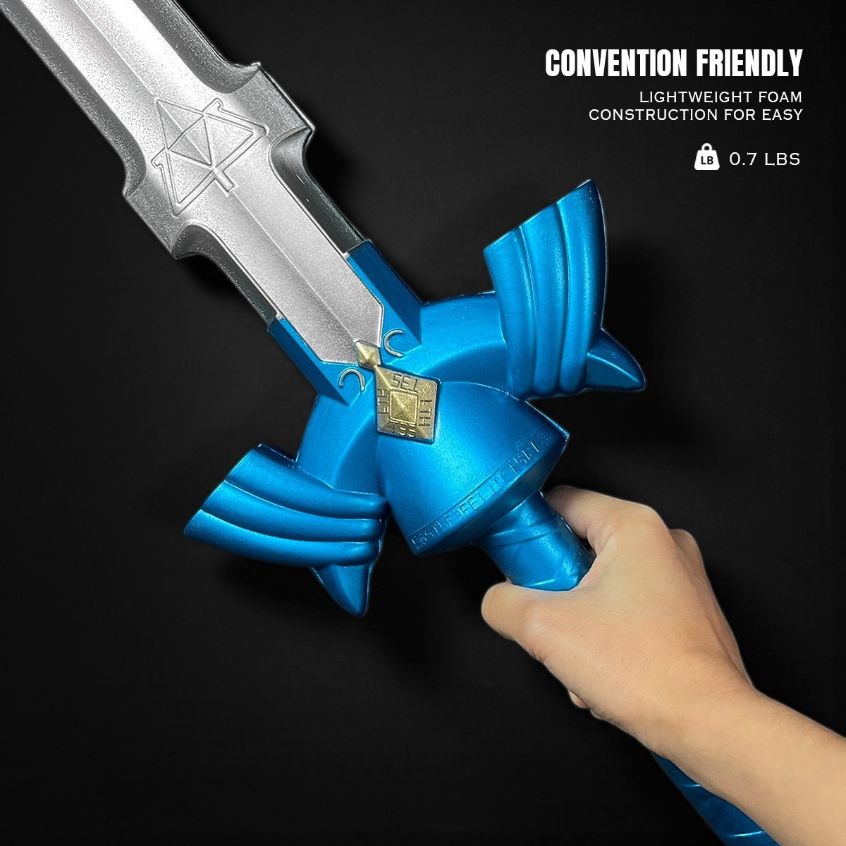 Legend of Zelda Master PU Foam Sword Blue With Foam Shield Set | eBay