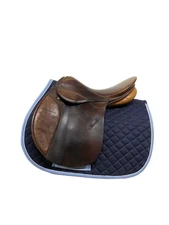 17.5 Inch Used Stubben English Saddle 911-9052