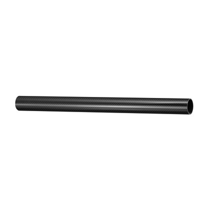 Kohlefaserrohre 500mm x 40mm x 37 mm,3K hohl umwickeltes Rohr,2er-Pack
