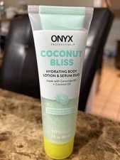 ONYX Professional Coconut Bliss Hydrating Body Lotion & Serum Duo 2oz