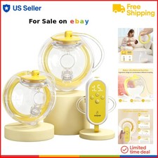 Hands Free Breast Pump Silicone Portable 3 Modes 9 Levels Quiet Baby Care