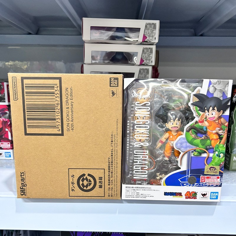Bandai S.H.Figuarts SHF SON GOKU & Dragon 40th Anniversary Edition