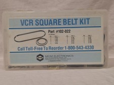 MCM Electronics VCR Flat Belt Kit 102-022 Incomplete 