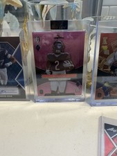 2026 Wild Card 5 Card Draw Stacked Deck Black Tie DJ Moore Pink Holo 1/2