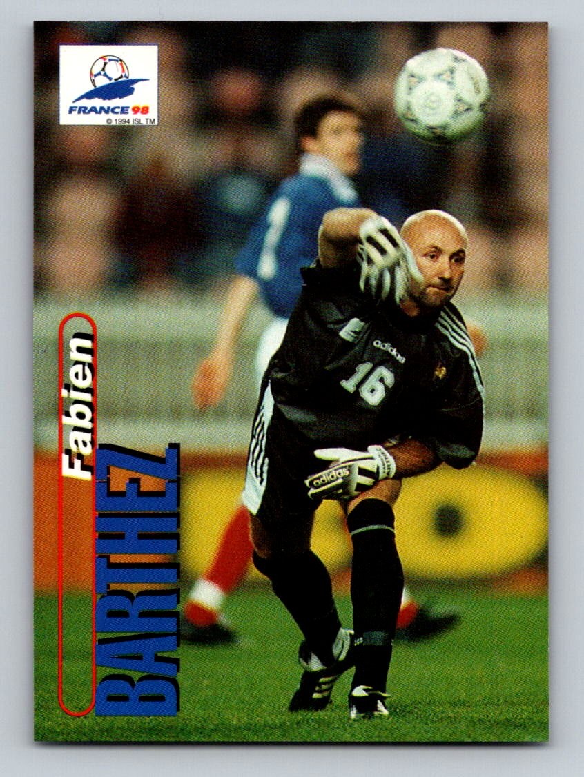 1998 Panini World Cup #3 Fabien Barthez | eBay