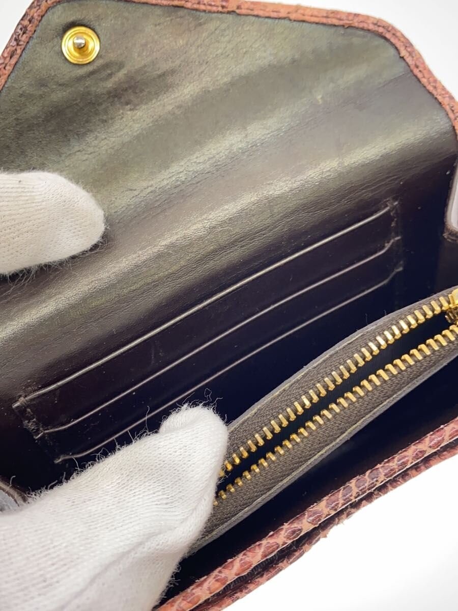 MIU MIU◆Python pattern/Wallet/Leather/RED/Animal/… - image 6