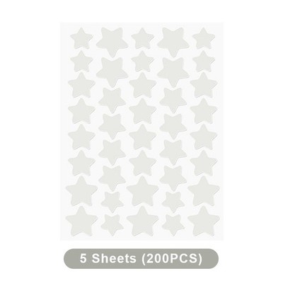 200/400PCS bunte Kombination Akne Patches Stern Herz Typ Pickel Aufkleber