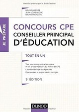 Concours CPE, conseiller principal déducation : tout-en-u... | Livre | état bon