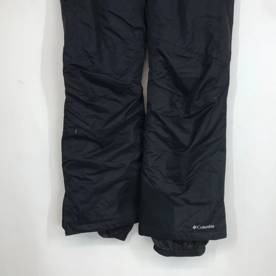 COLUMBIA - MEN'S MEDIUM - BLACK OMNI TECH WATERPROOF SNOW SKI PANTS - Image 3 of 4