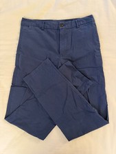 Ralph Lauren Polo Straight Fit Flex Abrasion Twill Pant Blue Boys Size 20