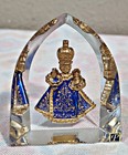 Vintage Bohemia Crystal "Infant Jesus of Prague" Paperweight – Excellent Cond. — photo 3