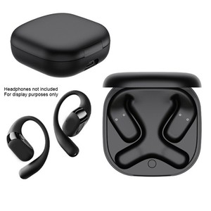 Black Charging Case For SHOKZ Openfit 2/2+ T920/T921 Headphone Earbuds Chargers