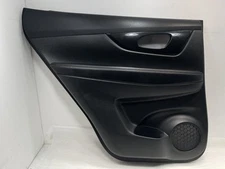 2014-2020 NISSAN ROGUE LEFT REAR DOOR TRIM PANEL BLACK TC:G 78K -SL- 45112