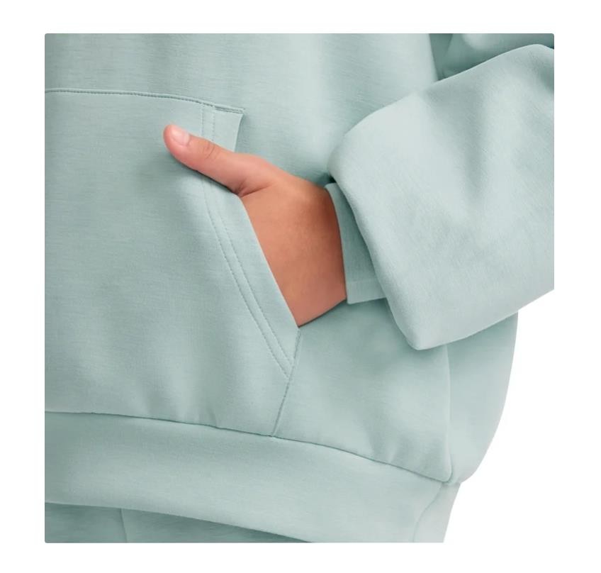 Converse Girls Boys Hoodie Sweatpants Green 2-Piece Relaxed Fit Elastic Waist thumbnail 5