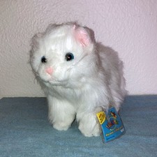 NWT CLASSIC WEBKINZ PERSIAN CAT by GANZ Plush Toy with Unused Code HM110 Yr 2006