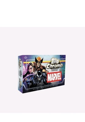 2026 Topps Chrome  Marvel Comics - Hobby Box - Versand am 1. Juli bestätigt  