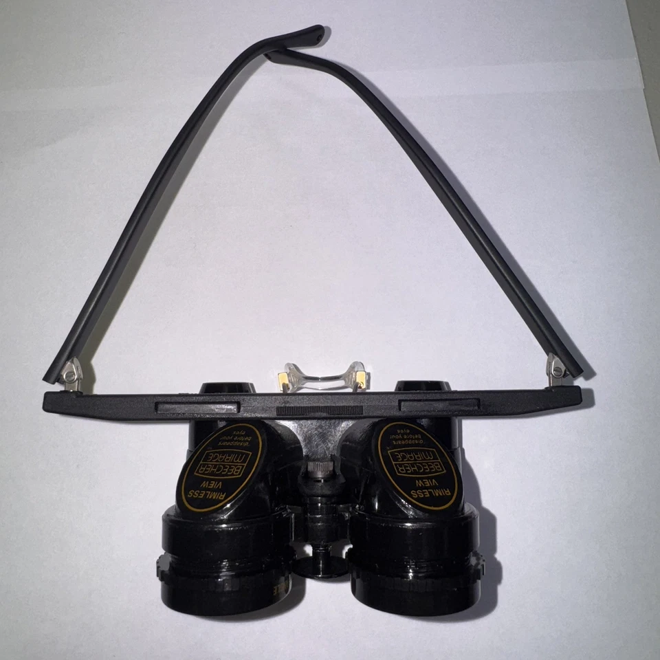 Echenbach Beecher Mirage Rimless View Binoculars Glasses 5.5 Wide Angle - Image 3 of 4