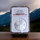 🔥🔥🔥Satin Finish 2006 Silver Eagle 1oz .999 NGC Gem Uncirculated First Strike!