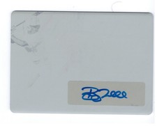 2019 Leaf Trinity 1/1 Printing Plate Auto Brady McConnell Yellow FREE SHIPPING!!