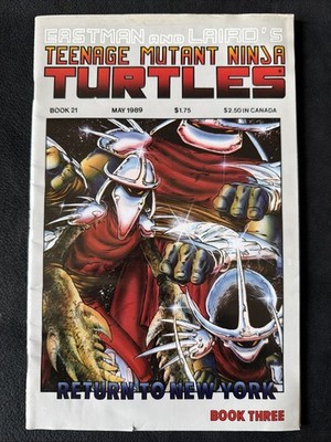 Teenage Mutant Ninja Turtles #21 (1989) Return to New York ~ Mirage Comics