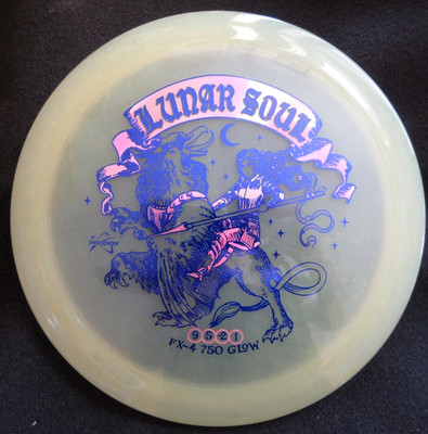 Prodigy 750 color GLOW Lunar Soul FX-4 under stable fairway driver disc GSDG