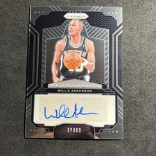 WILLIE ANDERSON Auto Penmanship 2024-25 Panini Prizm Basketball PNM-WLA
