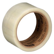 Scotch 371 Carton Sealing Tape, 1.8 Mil Thick, 2 In W X 50 M L, 3 In Core Dia.,