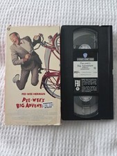 Pee-wee's Big Adventure VHS 1986 Peewee Herman WB Early Release Paul Reubens