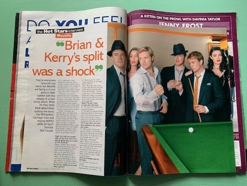 OK! 2-Nov-2004 MICHELE BASS Westlife Patsy Kensit Duran Westlife Atomic Kitten - Picture 7 of 8