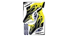 Pro-Line Racing En Fuego Yellow Assault Canoy Wrap/TRex 450  PRO950602
