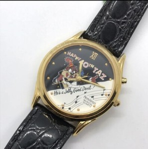 Vintage Taz 40th Birthday Watch 1994 Retired NIB Armitron Taz Musical Watch | eBay