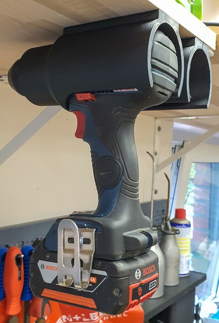 Wand- und Regalhalterung für Bosch Professional Akkuschrauber und andere Wand- und Regalhalterung für Bosch Professional Akkuschrauber und andere