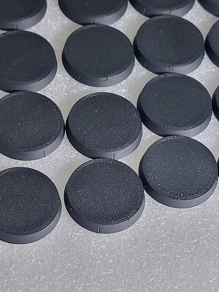 Lote de 20 bases redondas de 25 mm para Warhammer 40k y AoS Games Workshop Bitz Foto 2 de 3