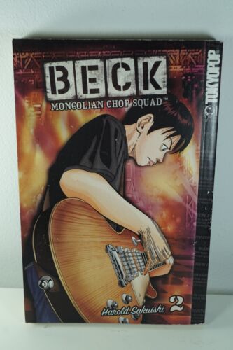 Beck Mongolisch Chop Squad Manga Band 2 Harold Sakuishi 1. Druck seltener Import