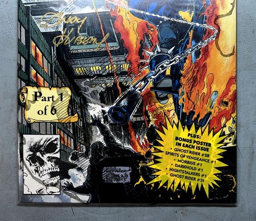 GHOST RIDER 28 (NM 9.4) HANDSIGNIERT von ANDY KUBERT / 1. AUFTRITT von LILITH * - Bild 4 von 9