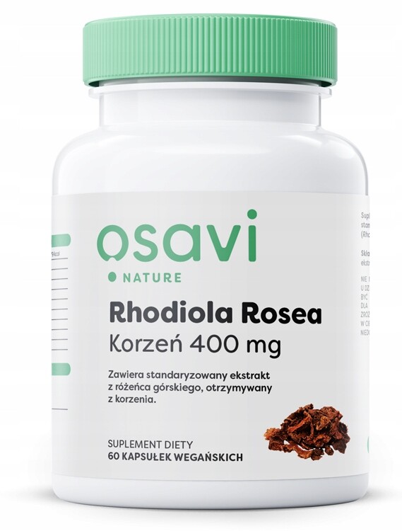 Rhodiola Rosea 400mg - 60 caps - MOUNTAIN ROSARY