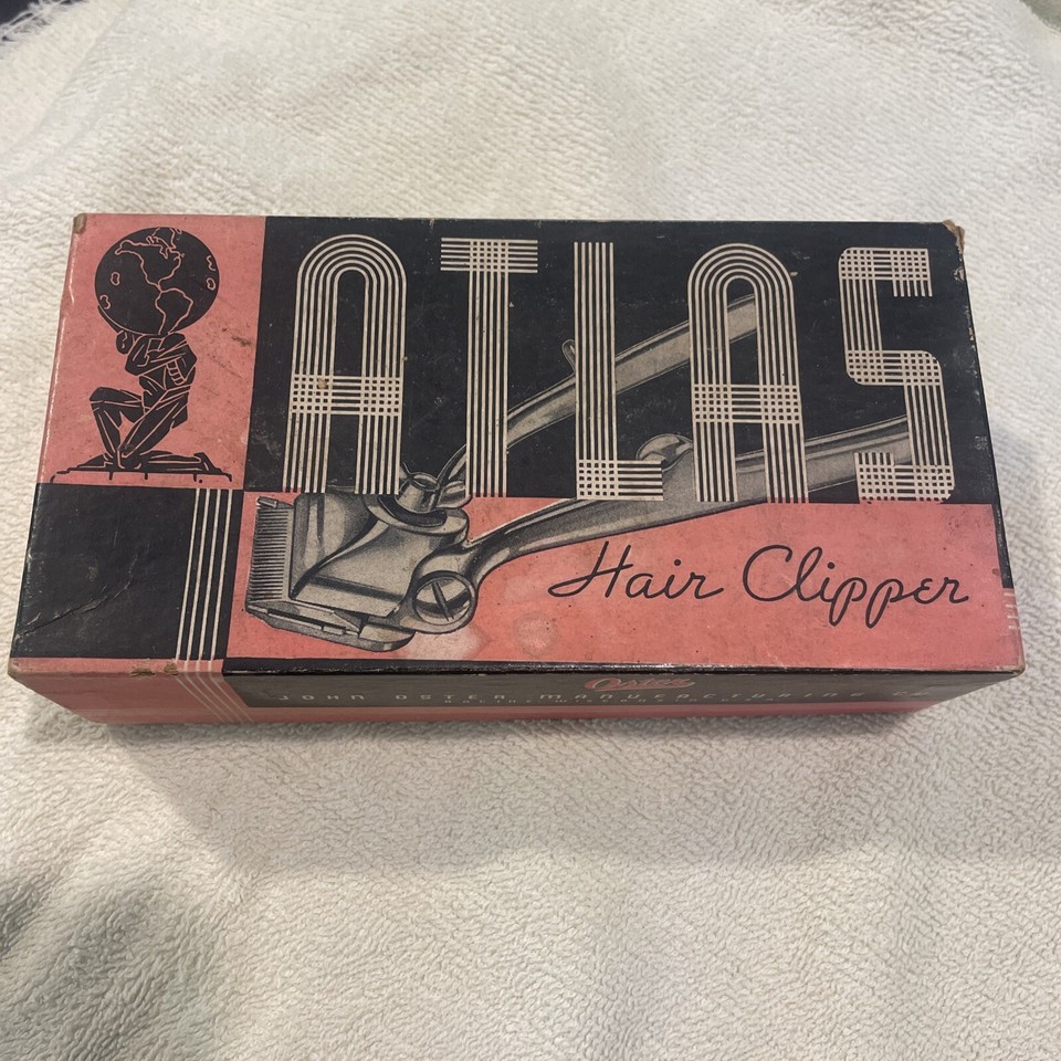 Atlas Hair Clipper Vintage Oster Manufacturing eBay
