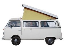 T2 Westfalia Roof Canvas-Rear Hinging top quality 1 window 74-79 Beige C81791B