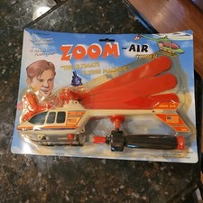 Vintage Zoom Air Copter Flying Sky Helicopter Red Blue FACTORY SEALED NEW