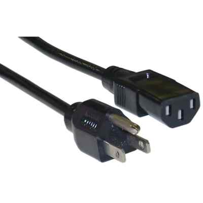 5ft AC Power Cord Cable 3 Prong US Plug for TV PRINTER PC DESKTOP HP Dell CISCO