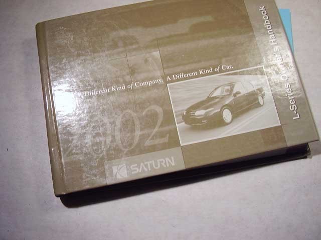 2002 Saturn L Series Owners Manual 7720-29 | eBay