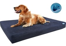 Dogbed4less Memory Foam Pet Bed for Small Medium Large XL Dog  Waterproof Case