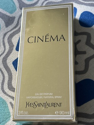 Cinema by Yves Saint Laurent 3 oz/90 ml Eau de Parfum Spray * NEW FACTORY SEALED