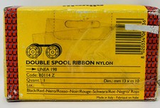 Olivetti B0114 Original Black/Red Double Spool Ribbon Nylon Line 198