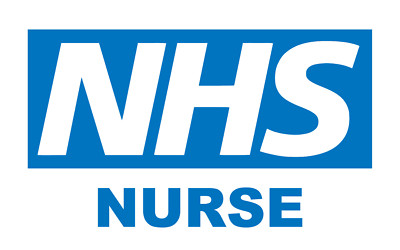 NHS Krankenschwester Schlüssel Arbeiter Schild selbstklebend Glanz Fahrzeug Autoaufkleber 160 x100 mm