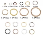 3MM-16MM Open Jump Rings Silver Plated DIY Jewellery Making Findings Split Rings
