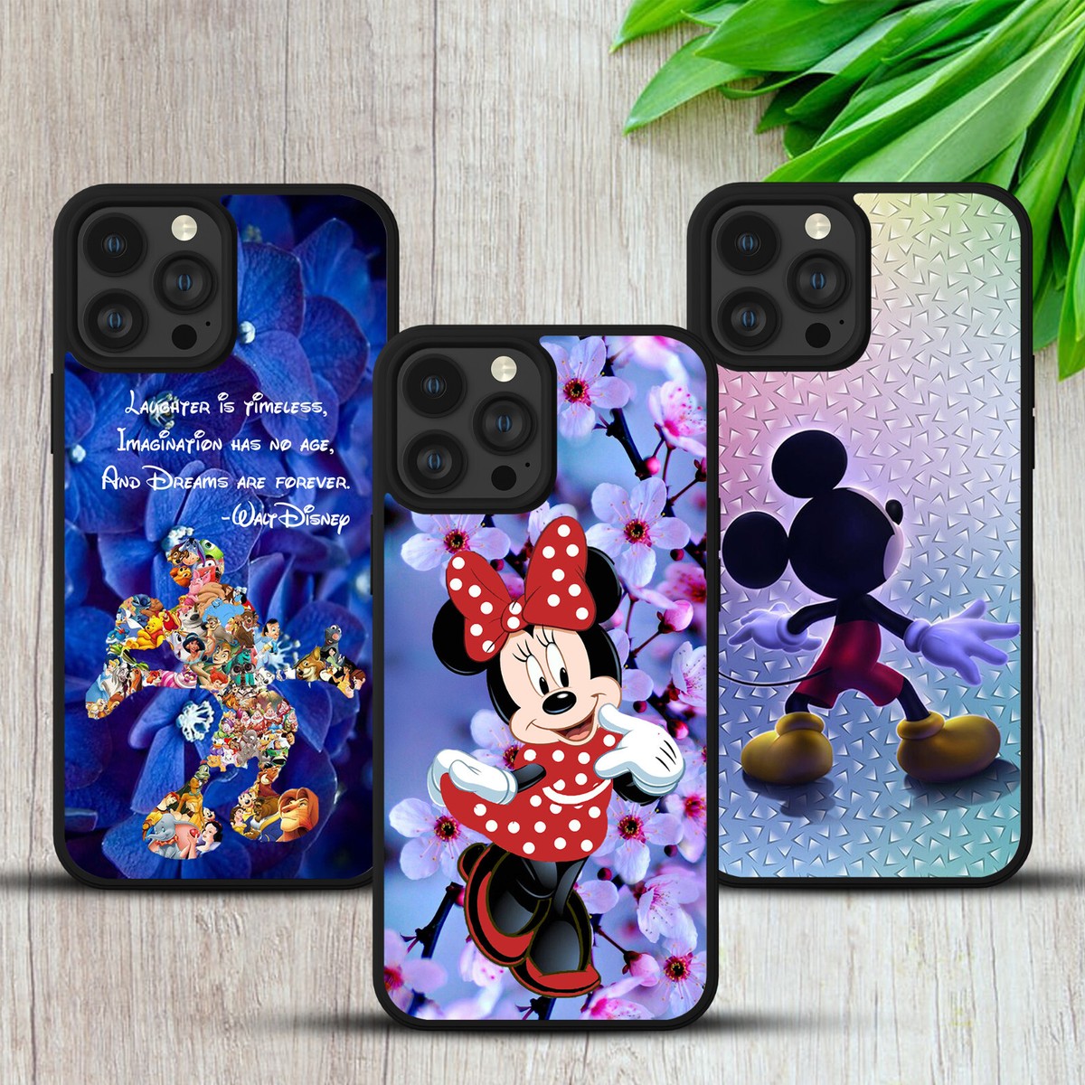MICKEY MINNIE MOUSE CASE FOR IPHONE SAMSUNG HUAWEI PIXEL GIFT HARD PHONE  COVER