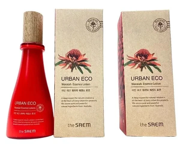 NUEVO The Saem Urban Eco, loción Waratah Essence, 4,73 fl oz (140 ml) antiarrugas Foto 2 de 3