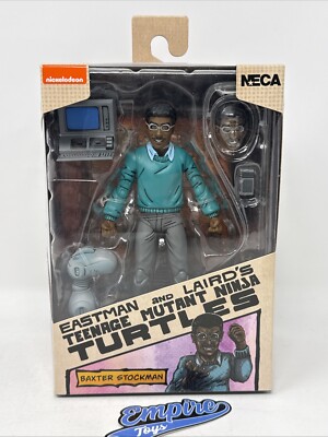 Baxter Stockman NECA Teenage Mutant Ninja Turtles TMNT Mirage Comics New Sealed